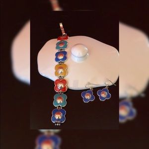 BRACELET AND EARRINGS